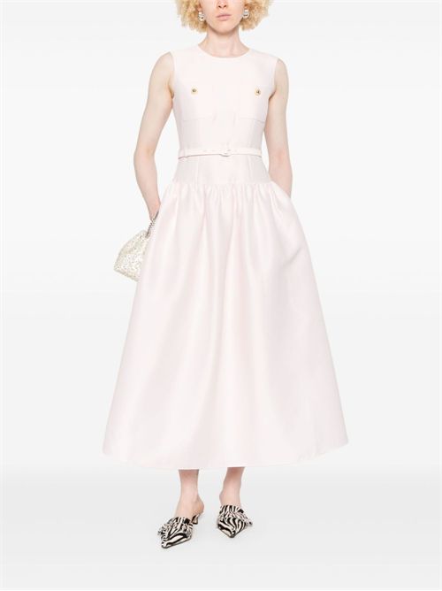 Taffeta Midi Dress SELF PORTRAIT | PF25017MPINK